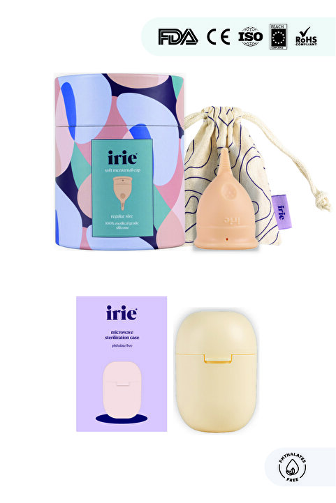 irie Adet Kabı [[Regular Nude]] + Mikrodalga Sterilizasyon Kabı