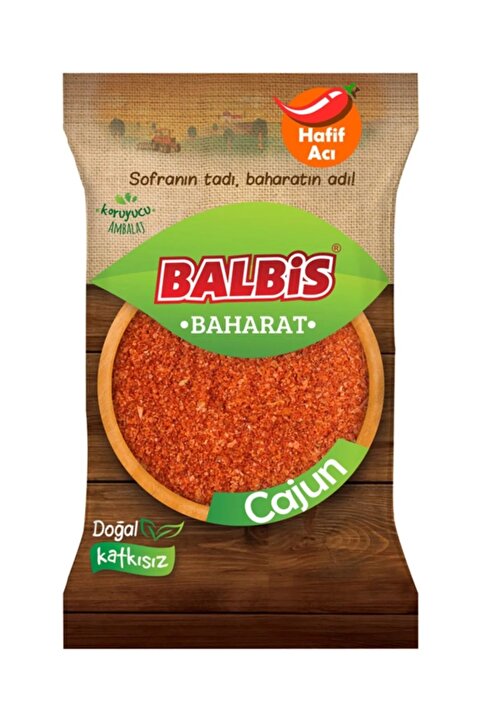 Balbis Baharat Patates Kızartması Ve Cipsi Baharatı Cajun 60 G