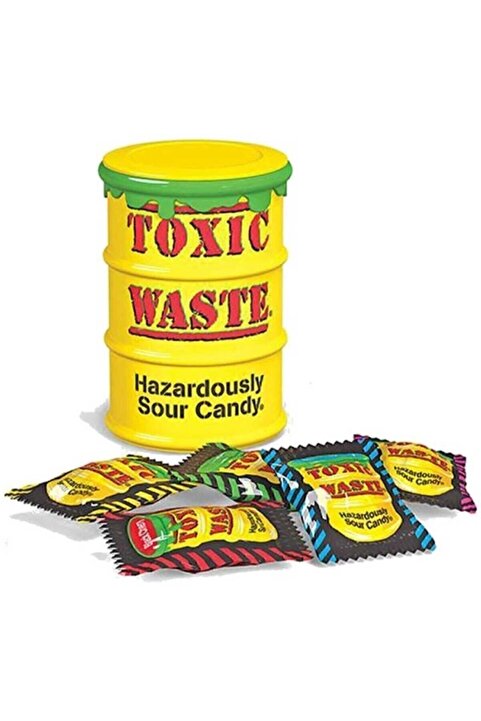 Genel Markalar Toxıc Sarı Hazadously Ekşi Şeker 42gr (sarı)
