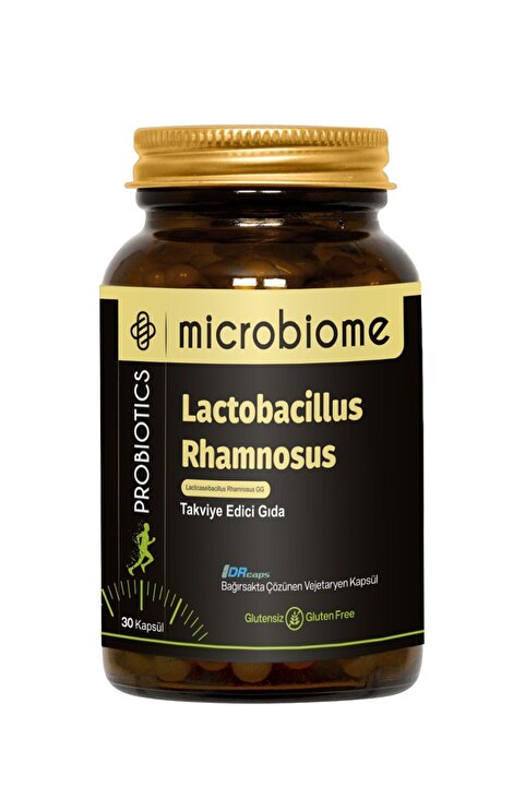 Microbiome Lactobacillus Rhamnosus 30 Kapsül Probiyotik
