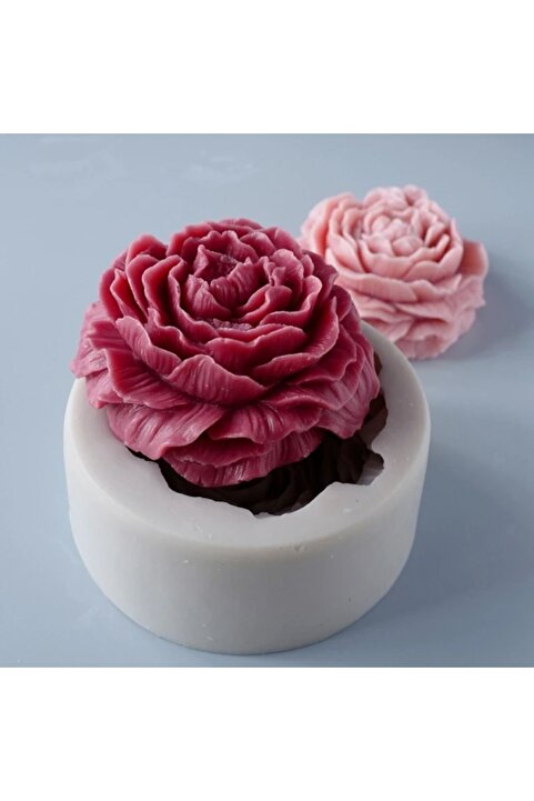 HogART Design Şakayık Çiçek Mum Silikon Kalıbı