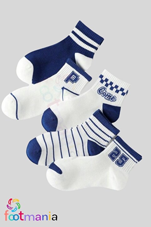 footmania 5 Çift Çocuk Spor Çorap seti (EXTRA COMFORT)