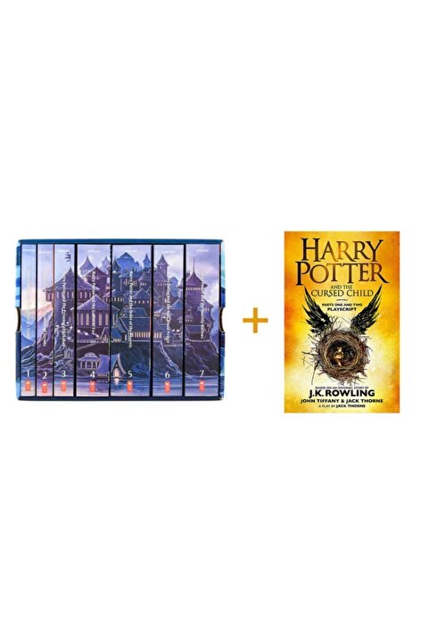 Scholastic Harry Potter Boxed Set:1-7 + Harry Potter And The Cursed Child (İNGİLİZCEDİR)