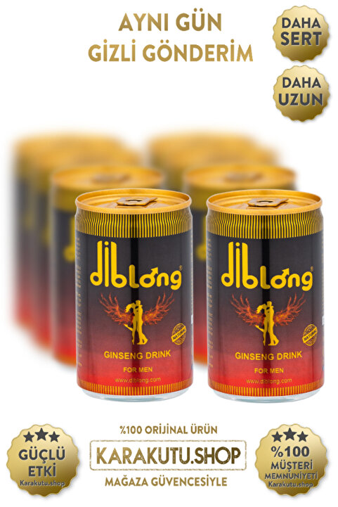 Diblong Enerji Içeceği 8'li || Performans Artrıcı