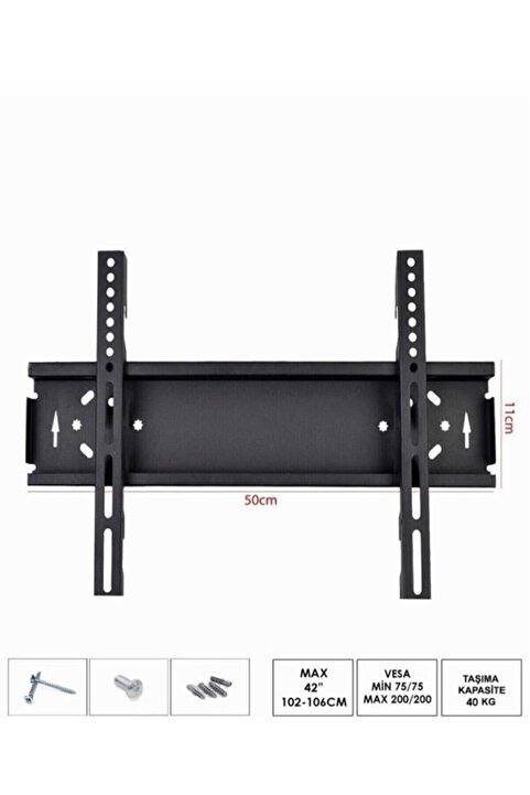 ONVO 40" Sabit Askı Aparatı Askı Aparatı