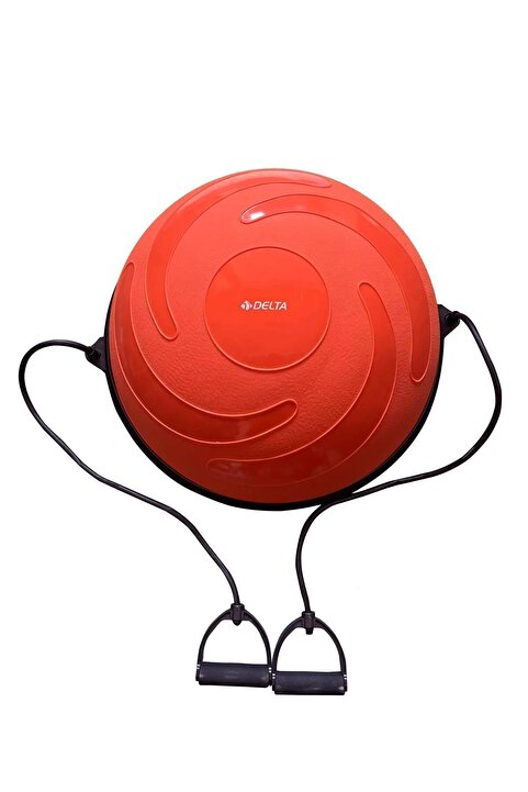 Delta Ultra Dura-Strong New Deluxe Model 62 Cm Çap Bosu Ball Bosu Topu Pilates Denge Aleti (Pompalı)