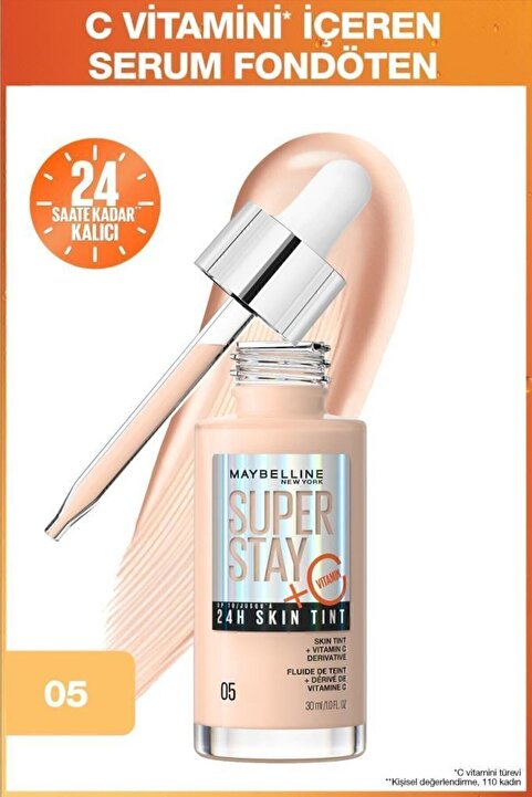 Maybelline New York Super Stay Skin Tint Fondöten - 05
