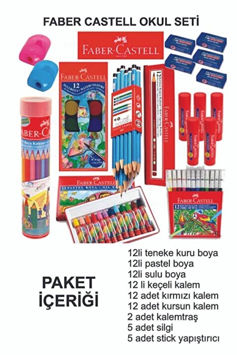 Faber Castell Faber-castell Okul Paketi Rnk-fab25