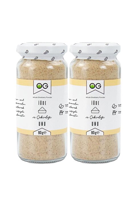 OG natural 2'li İğde ve Çekirdeği Unu 80 Gr