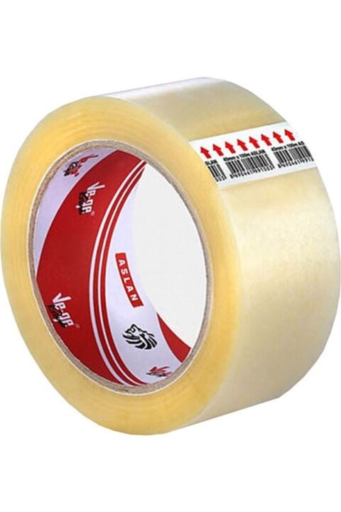 vege Aslan Koli Bandı 45x100m Şeffaf 48li Paket