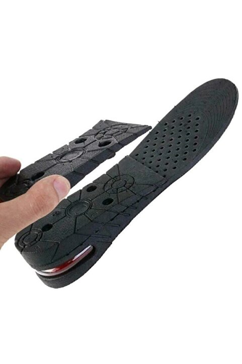 TeknoClass 2 Adet 7 Cm Tam Boy Uzatıcı Tabanlık Hava Yastıklı Boyuzatan Ayakkabı Tabanlığı Gizli Topuk