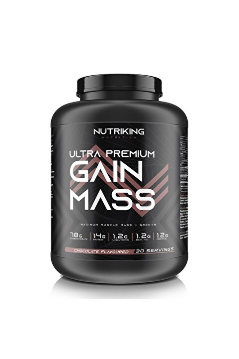 Nutriking Mass Gainer ™ Karbonhidrat Tozu - 3000gr Çikolata Aromalı - 30 Servis