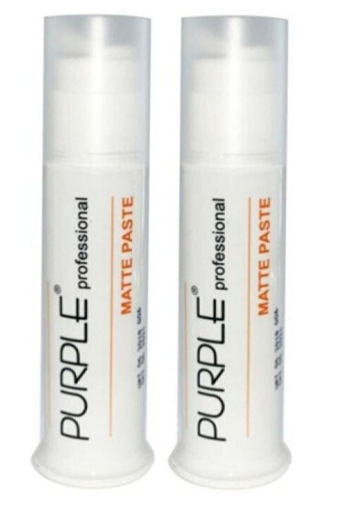 Purple Professional Saç Şekillendirici Mat Wax 100 ml X 2 Adet