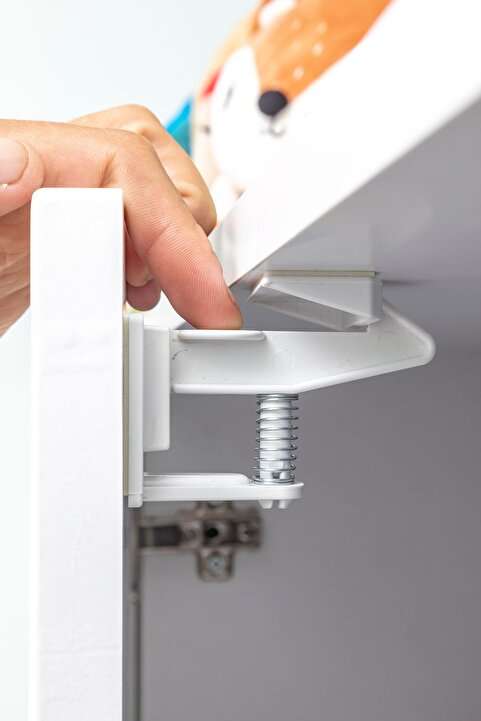 Baby Lock 10 Adet Bebek Çocuk Kilit Çekmece Dolap Güvenlik Kilidi - Gizli Dayanıklı Estetik Tasarım