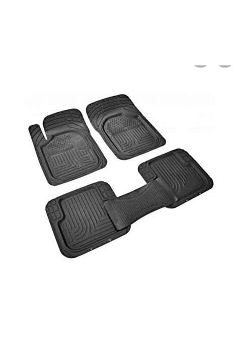 Genel Markalar Oto Paspas 3d Havuzlu Universal 5 Parça Her Araca Uyumlu Lüx