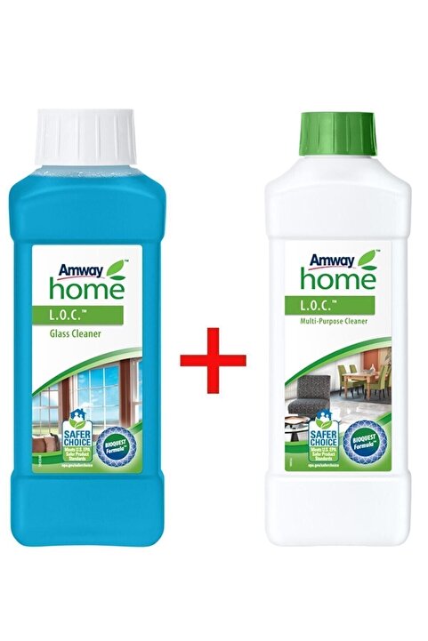 amway home Amway Loc Çok Amaçlı Genel Temizlik & Cam Temizleyici Ikili Paket