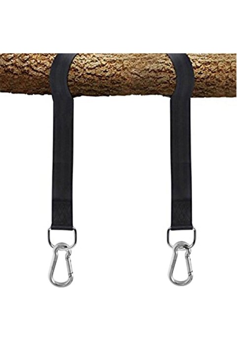 Bundeba Rope Hamak Salıncak Taşıyıcı Asma Kemeri Bahçe Piknik Kamp Ağaç Bağlama Ipi Halat Kemer