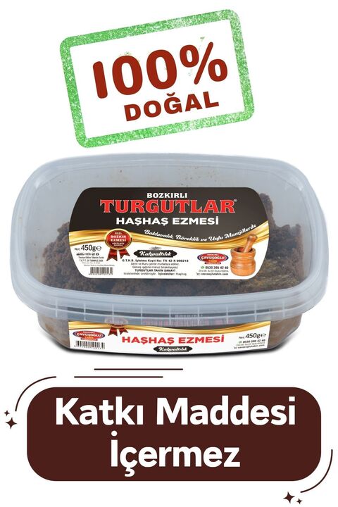 Bozkırlı Çavuşoğlu Haşhaş Ezmesi 400 gr