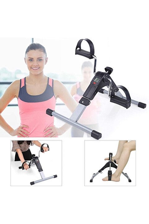 Reidan El Ayak Mini Egzsersiz Koşu Bisikleti Koşu Bisikleti Step Kol Bacak Pedalı Mini Spor Koşu Bandı