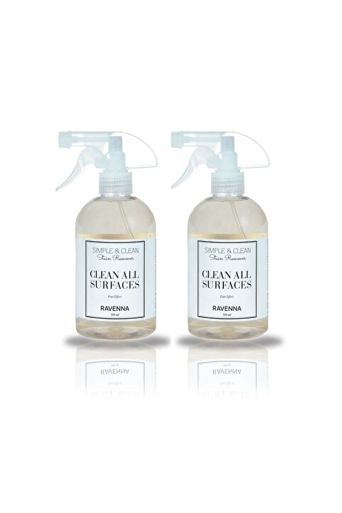RAVENNA Simple&clean Leke Çıkarıcı Ve Ayakkabı Temizleyici Sprey 500 ml (2 Li Kampanya )