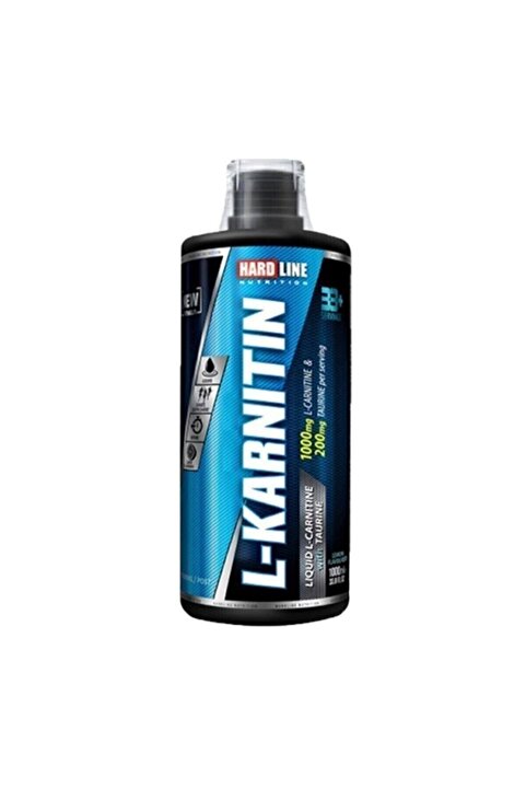 Hardline L-karnitin Sıvı 1000 Ml - Limon Aromalı Yağ Yakımı Ve Enerji Üretimi Konusunda Yardımcı