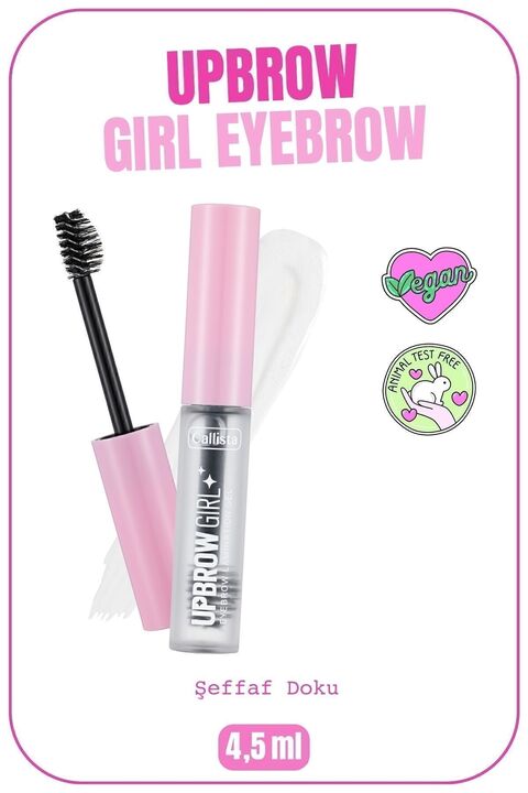 Callista Upbrow Girl Eyebrow Lamination Kaş Sabitleyici Ve Şekillendirici Jel - Renksiz