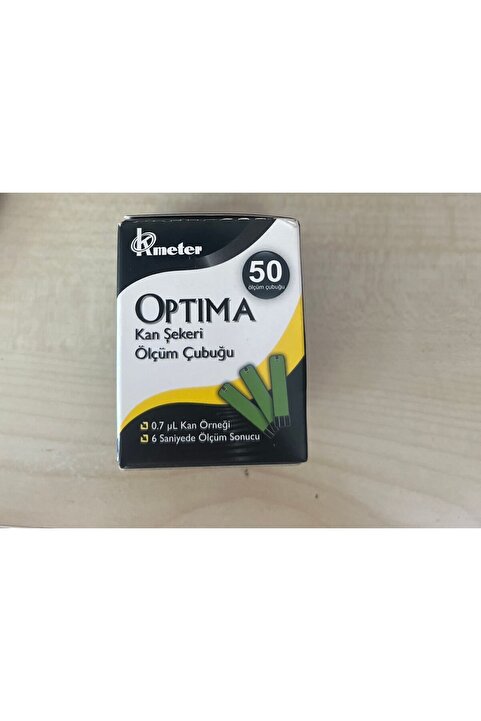 Optima Kan Şekeri ölçüm çubuğu