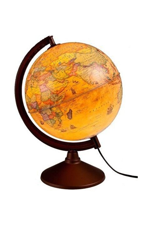 Gürbüz 30cm Kk Antik Küre Işıklı