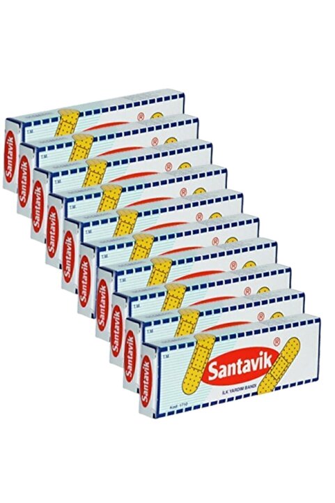 Genel Markalar Bez Yarabandı 10 Paket  100 Adet