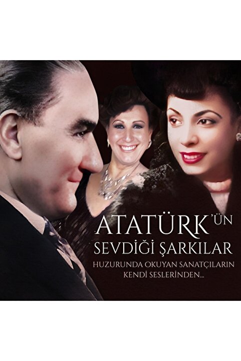 plakmarketi Müzeyyen Senar & Safiye Ayla - Atatürkün Sevdiği Şarkılar (2 Plak)
