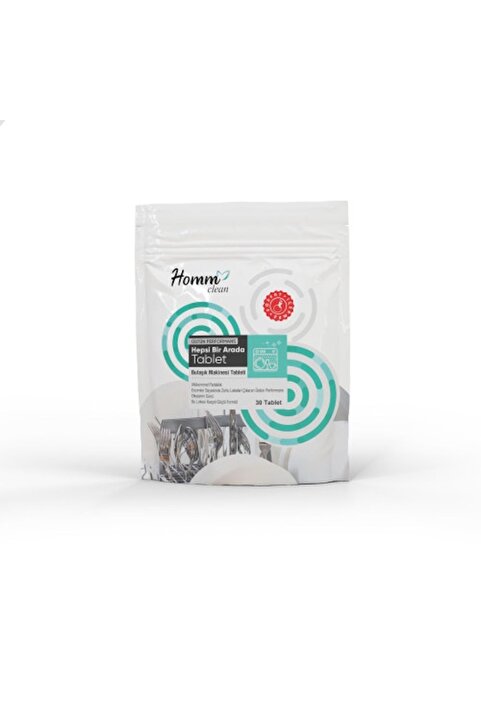 Homm Bitkisel HOMM CLEAN BULAŞIK MAKİNESİ TABLETİ 30 ADET