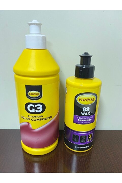 Genel Markalar Çizik Giderici Pasta Cila Set - 2 G3 Likid Ve G3 Wax