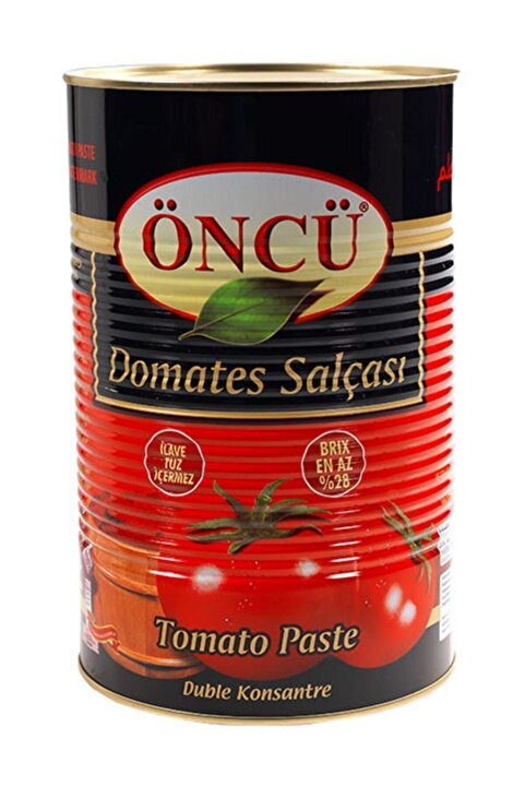 Öncü Domates Salçası Teneke Kutu 4350 Gr