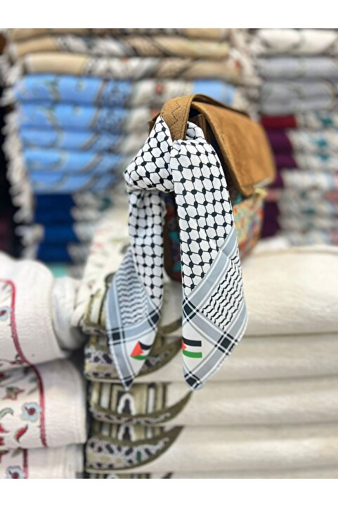 hicazavm Filistin Temalı fular keffiye puşi şal unisex filistin
