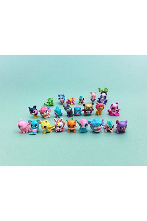 Minişler Pet Shop Miniş Oyuncak Karakterleri Littlest Pets Shop 12'li