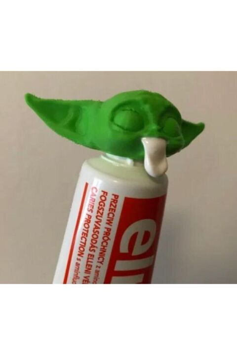 Genel Markalar Baby Yoda Diş Macunu Kapağı