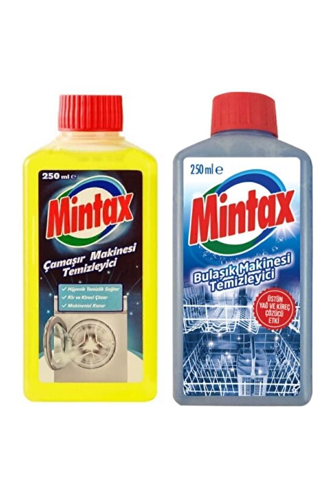 Mintax Çamaşır Ve Bulaşık Makinesi Temizleyici Seti