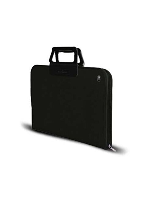 gebzeli Dikkat Jumbo Boy Proje Çantası Resim Çantası Çizim Çantası Askılı Siyah 55*75 Cm 50x70