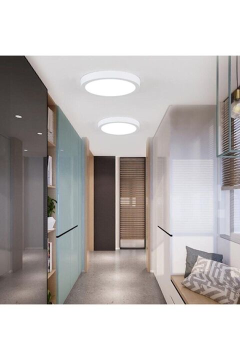 Genel Markalar KORÇAM Aydınlatma Glop Armatürü Led Avize Aplik Balkon Banyo Koridor Lambası Led (BEYAZ)