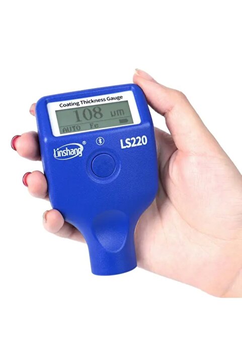 AYCANSTORE Linshang Ls220 Bluetooth'lu Boya Ölçüm Cihazı Demir Alüminyum Galvaniz Ölçer