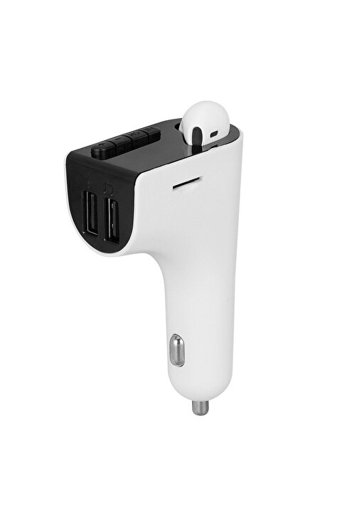 S-Link Sl-bt245 5v 3.1a - 5v 1a Bluetooth Kulaklık Ve Tf Usb Fm Transmitter