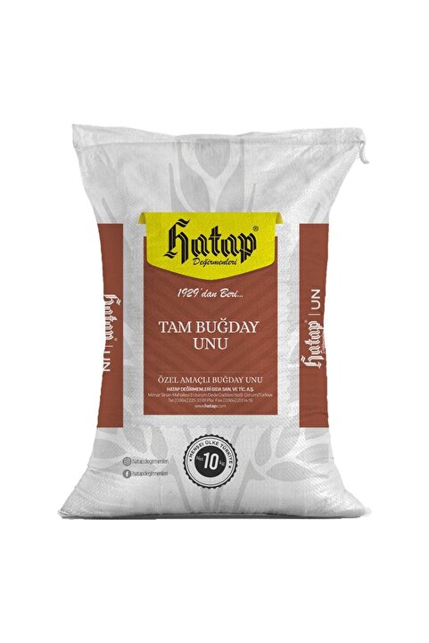Hatap Değirmenleri Hatap 10 Kg Tam Buğday Unu