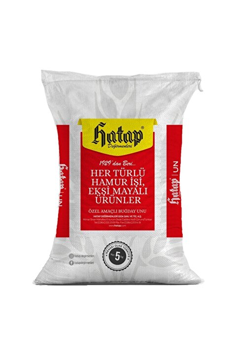 Genel Markalar Hatap 5 Kg Ekmeklik Un
