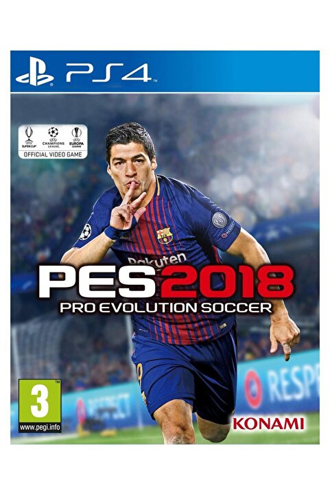 Konami Pro Evolution Soccer 2018 Pes 2018 Pes2018 Ps4 Oyun