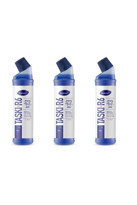 Diversey Taski Room Care R6 Ağır Kirler Için Klozet Temizlik Ürünü 750ml-3 Adet