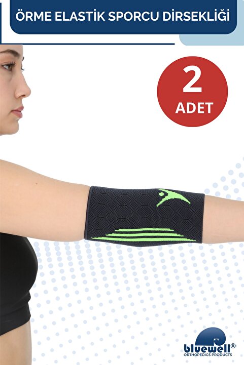 BLUEWELL ORTHOPEDICS PRODUCTS Antrenman Spor Ortopedik Dirseklik Fitness Tenis Golf Dirsekliği Ortopedik Ağrı Dirsekliği 2 ADET