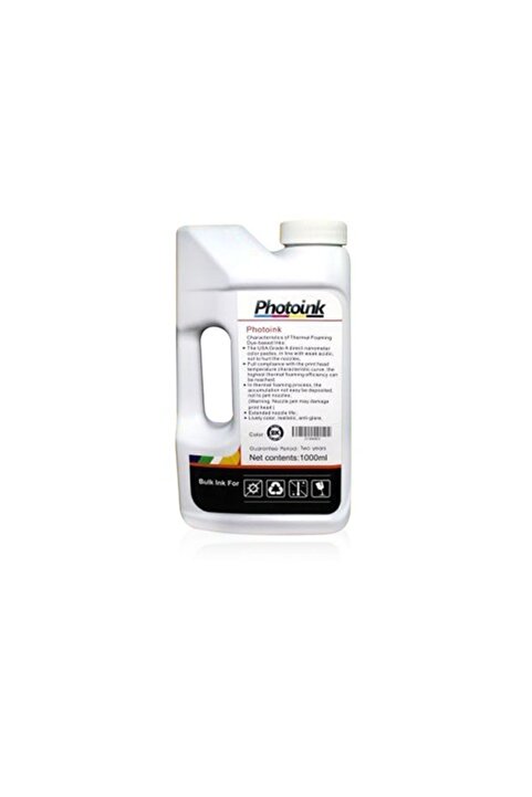 PHOTO INK (Akıllı Mürekkep) Epson T6741 Claria ve L Serisi Yazıcılar için uyumlu 1 Litre Siyah Mürekkep (PHOTO INK Akıllı Mürekk