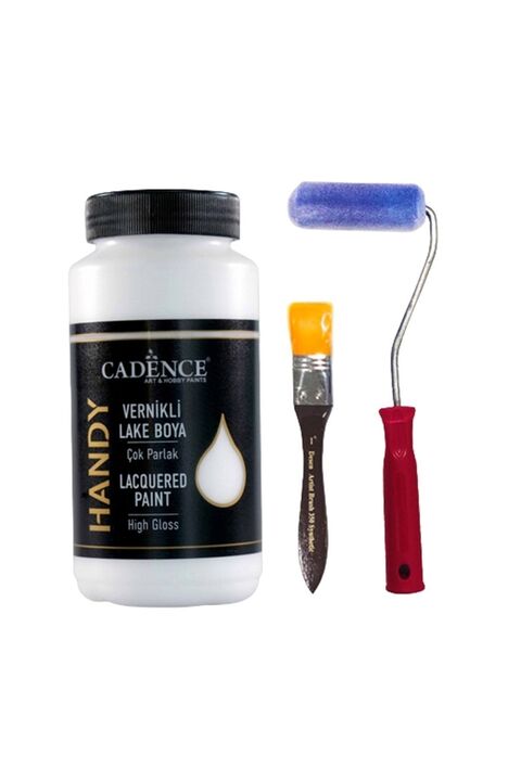 Cadence Handy Lake(kendinden Vernikli)001 Beyaz Set-450 Ml