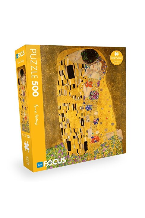 Blue Focus 500 Parça Puzzle - The Kiss