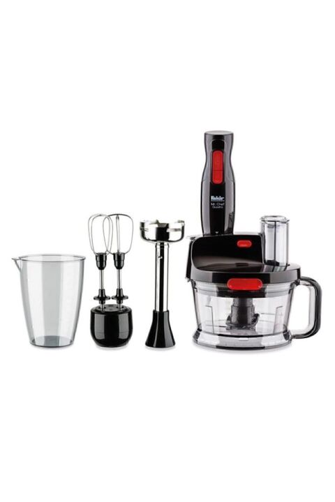 Fakir Mr.chef Quadro Siyah 1000 W Blender Seti